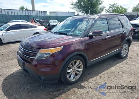 2011 Ford Explorer Limited из США, поврежденный, VIN 1FMHK7F86BGA67372
